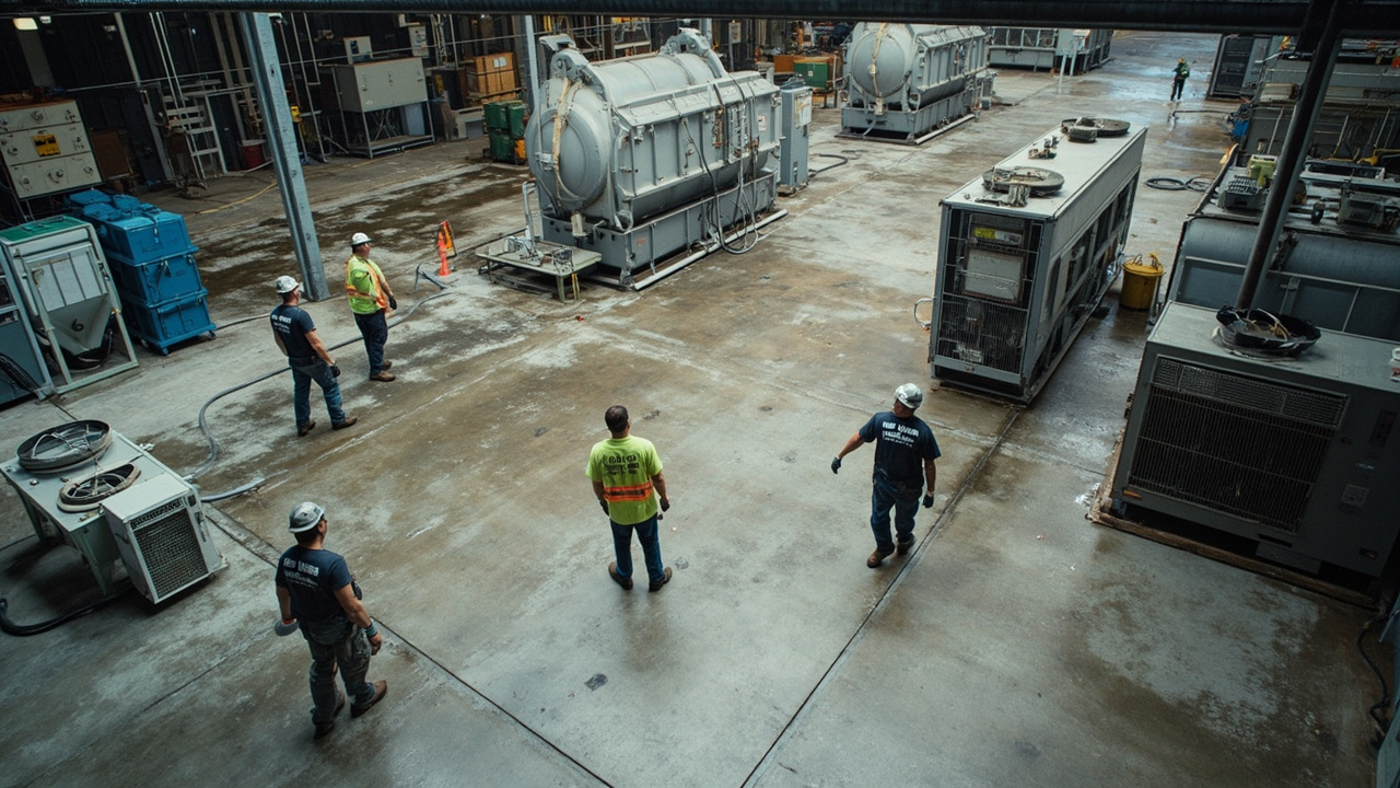 How Industrial Water Drying Services Protect Commercial Operations