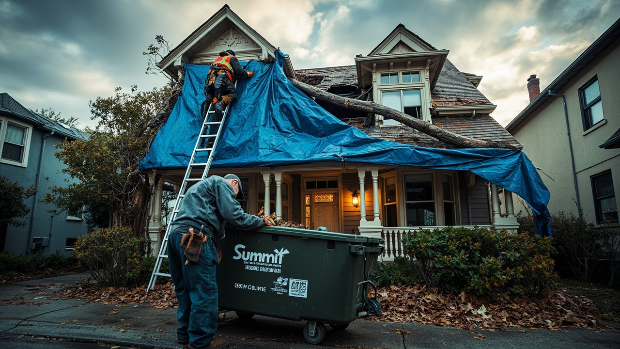 How Professional Storm Damage Mitigation Works