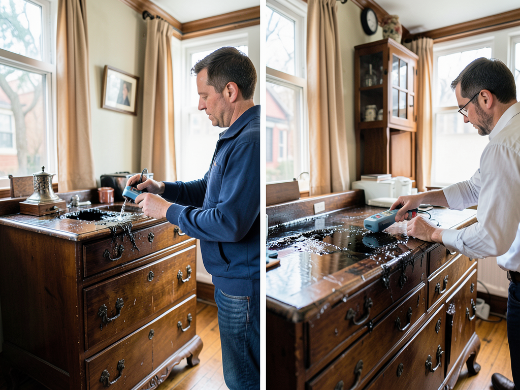 Can your antique furniture be saved after a flood