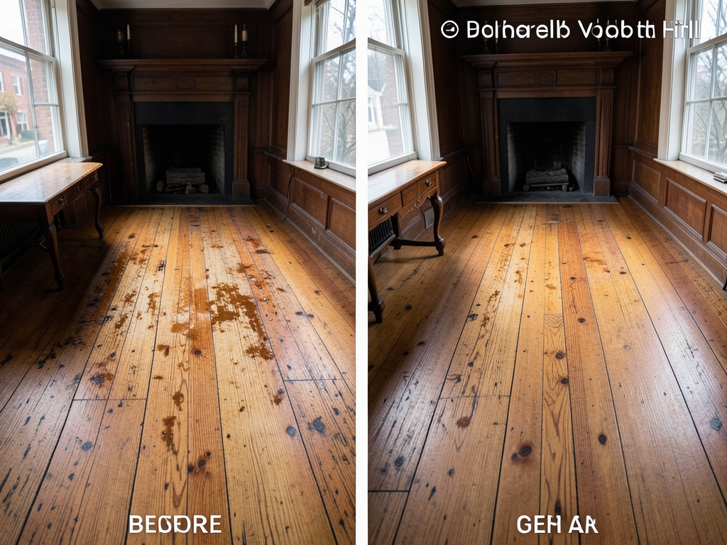 Can Your Original Nob Hill Hardwood Floors Be Saved After a Pipe Burst?
