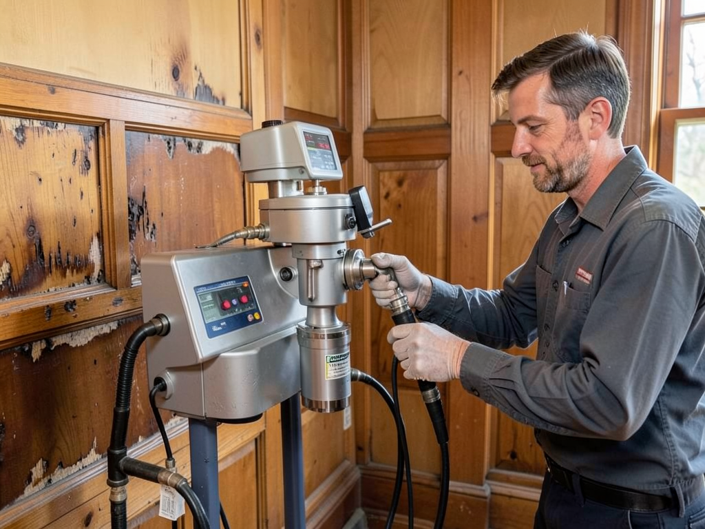 Comparing Injection Drying and Full Replacement for Original Wood Panels in Alamo Square