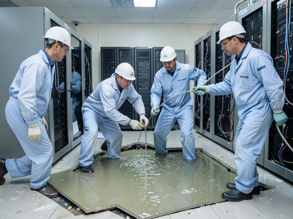 How to handle a flooded server room or data closet