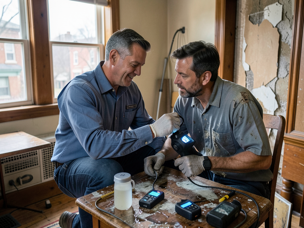 How to tell the difference between water damage an