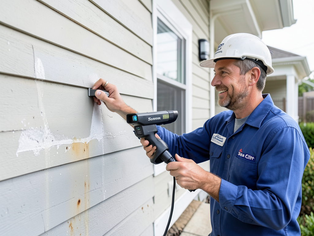 Protecting sea cliff properties from salt air mois