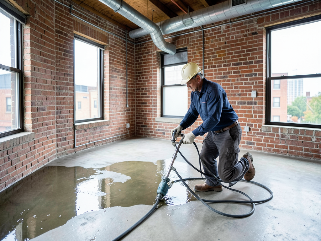 Rapid water extraction for potrero hill lofts and