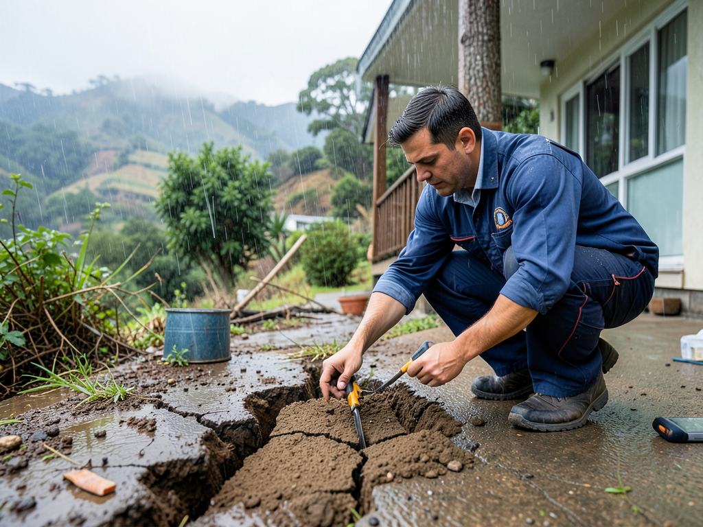 The connection between steep hillside erosion and